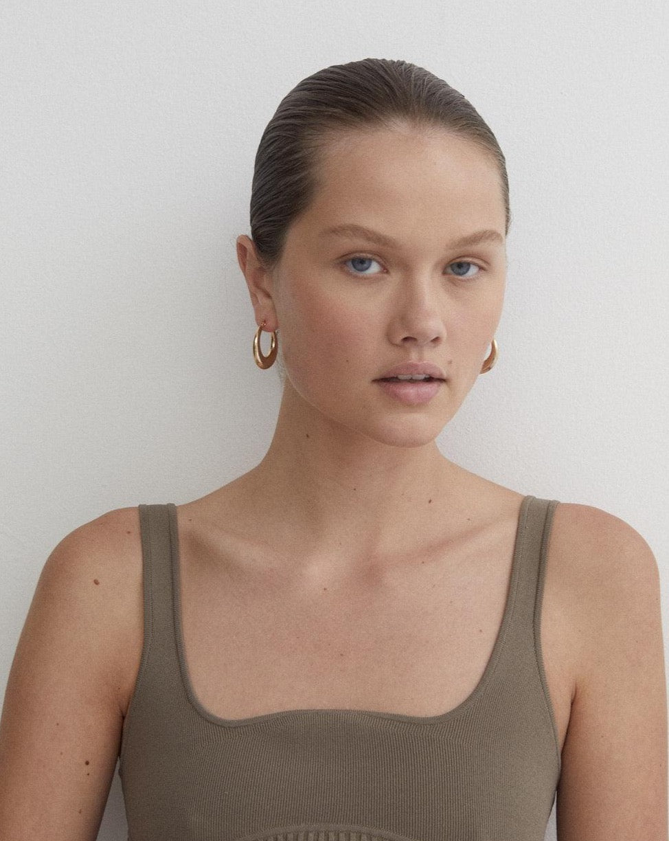 Coralia Hoops - Reliquia Jewellery