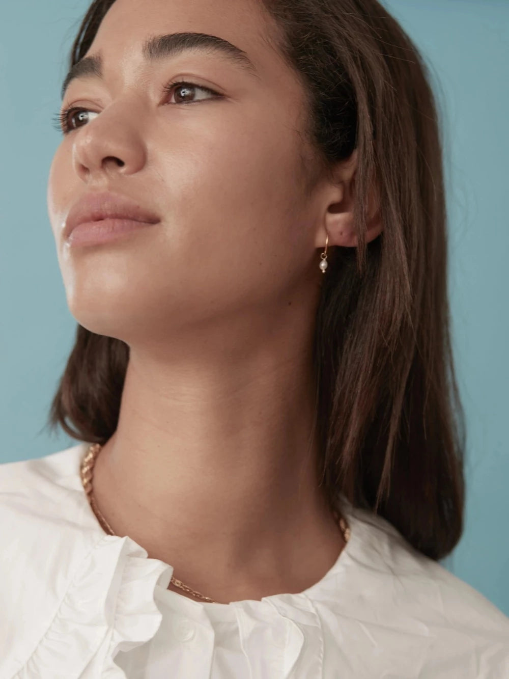 Drop Pearl Sleepers - Reliquia Jewellery