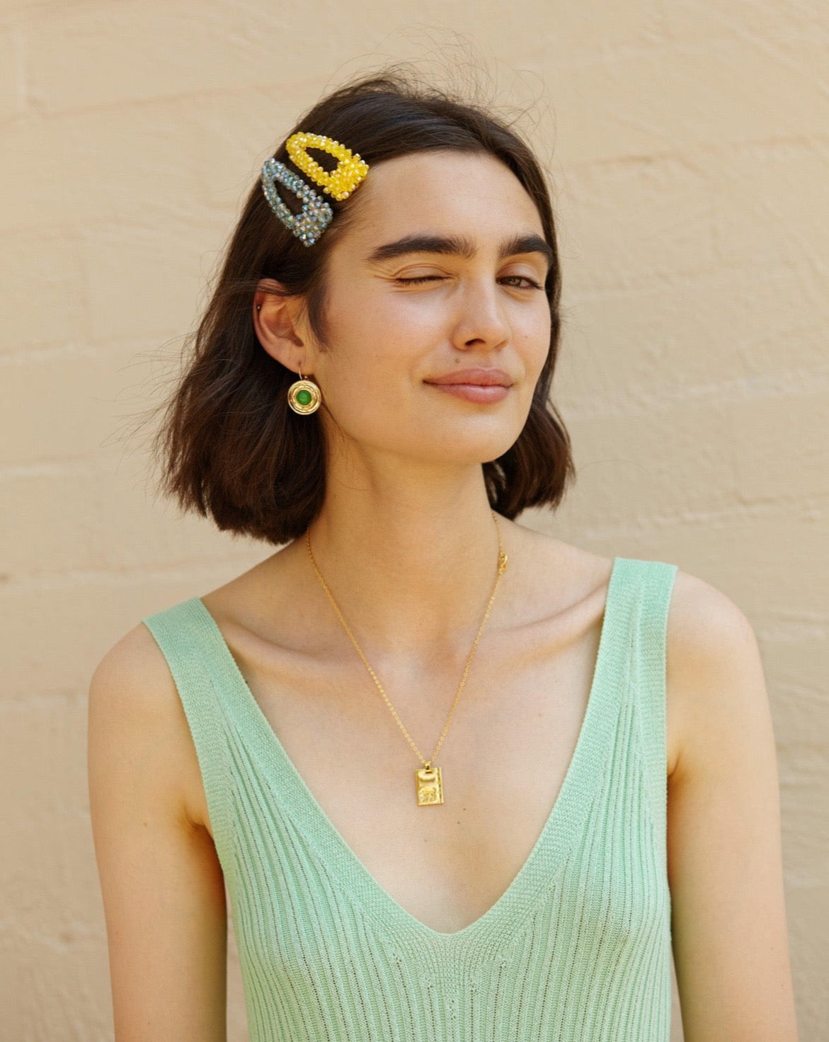 Gold Star Sign Necklace Capricorn - Reliquia Jewellery