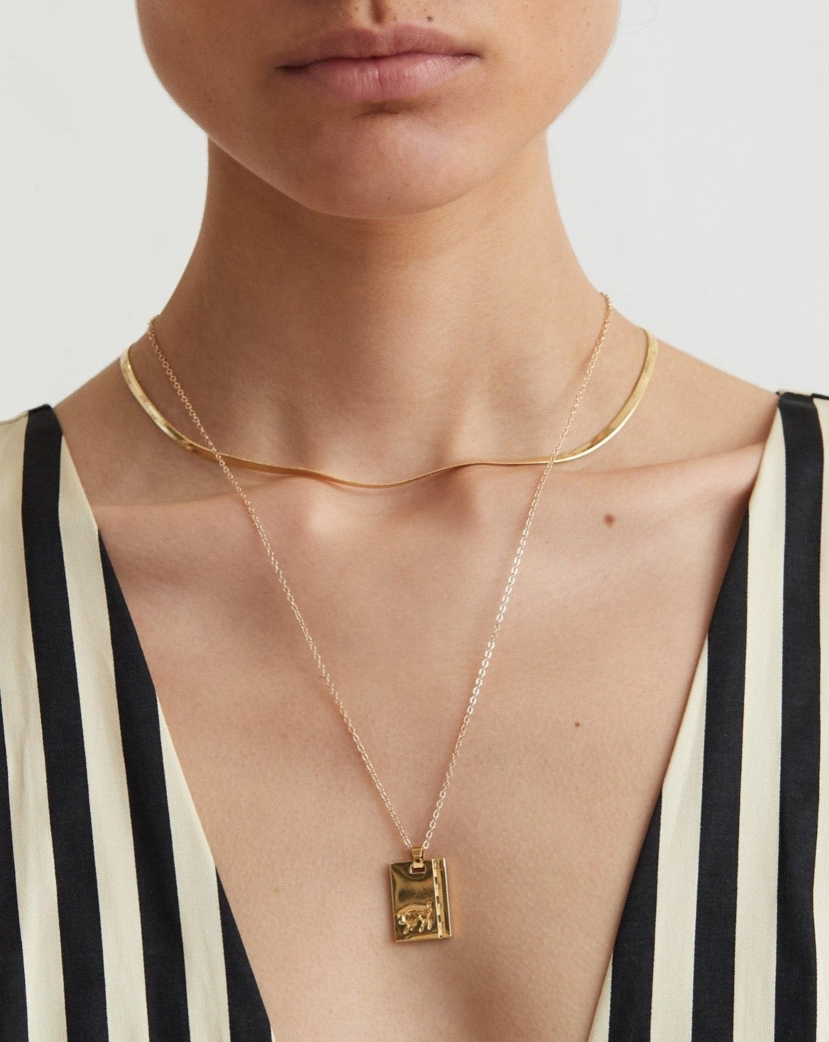 Gold Star Sign Necklace Taurus - Reliquia Jewellery