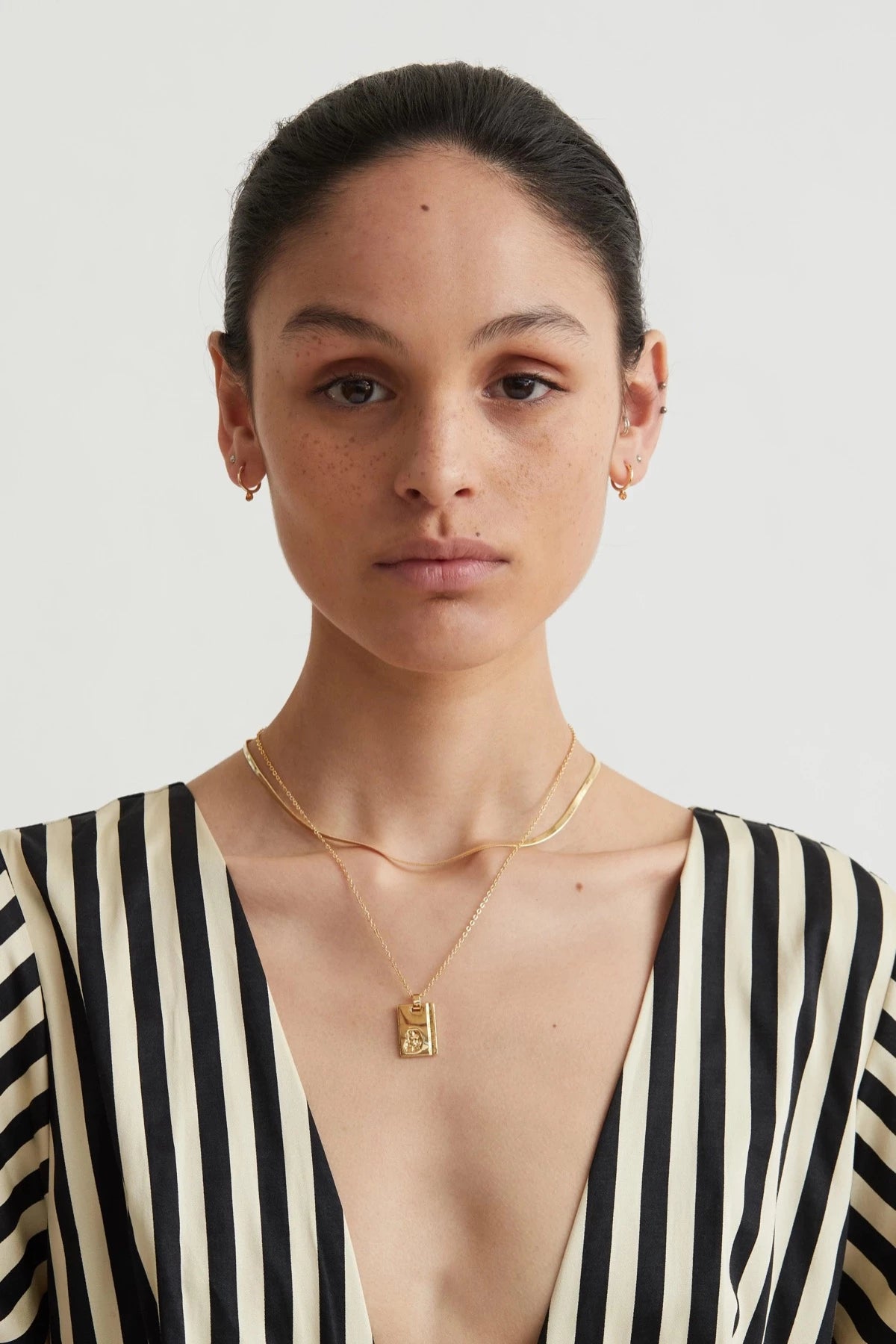 Gold Star Sign Necklace Virgo - Reliquia Jewellery