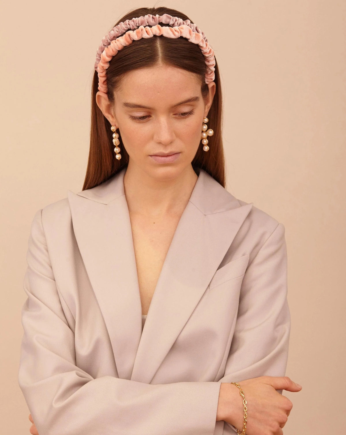 Marta Headband Blush - Reliquia Jewellery