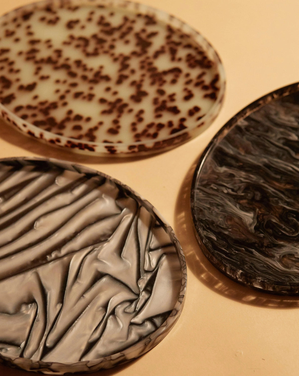 Oval Tray Black and White - Reliquia Jewellery