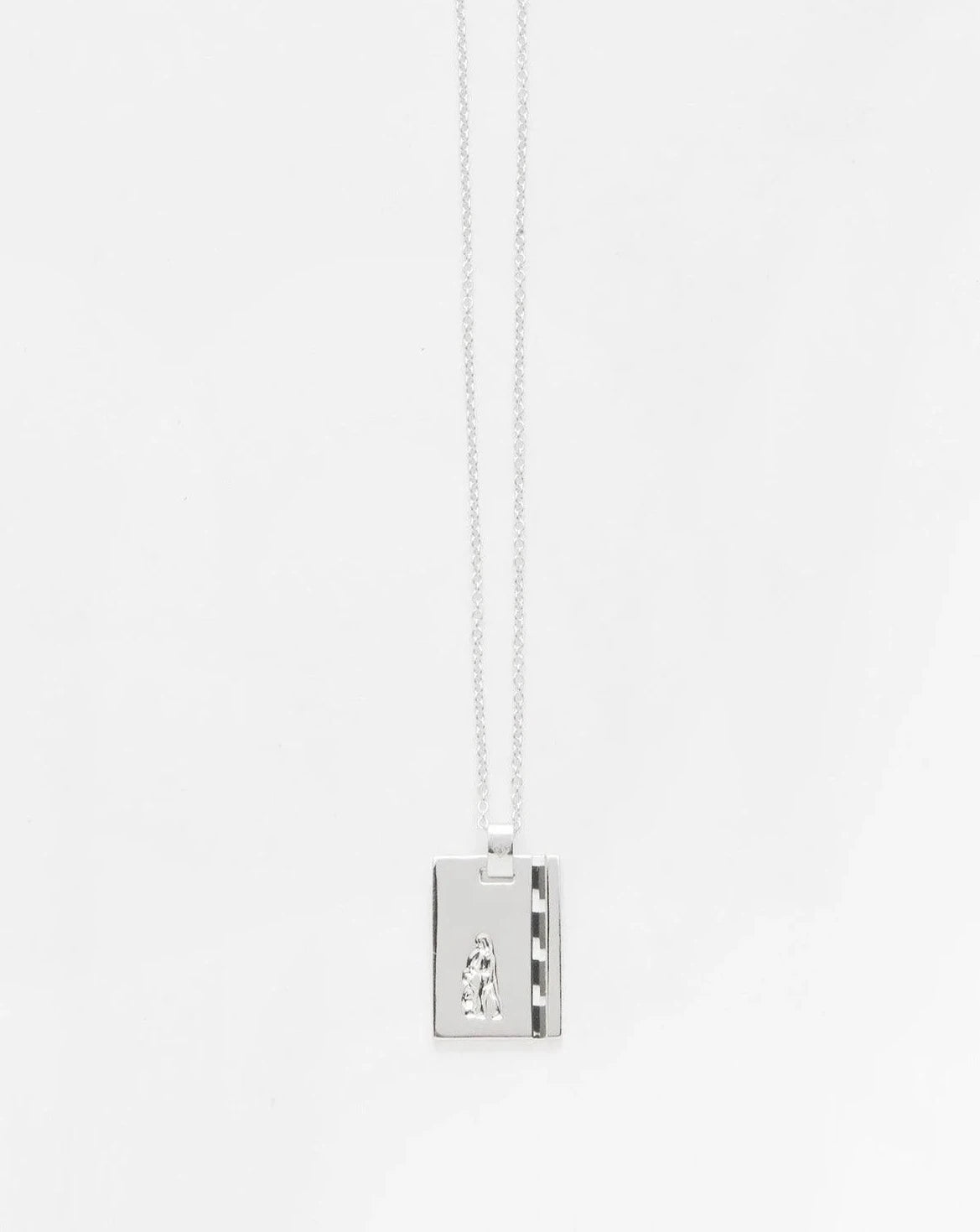 Silver Star Sign Necklace Aquarius - Reliquia Jewellery