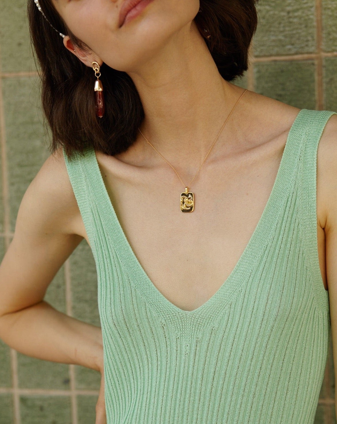 Zodiac Necklace Aquarius - Reliquia Jewellery