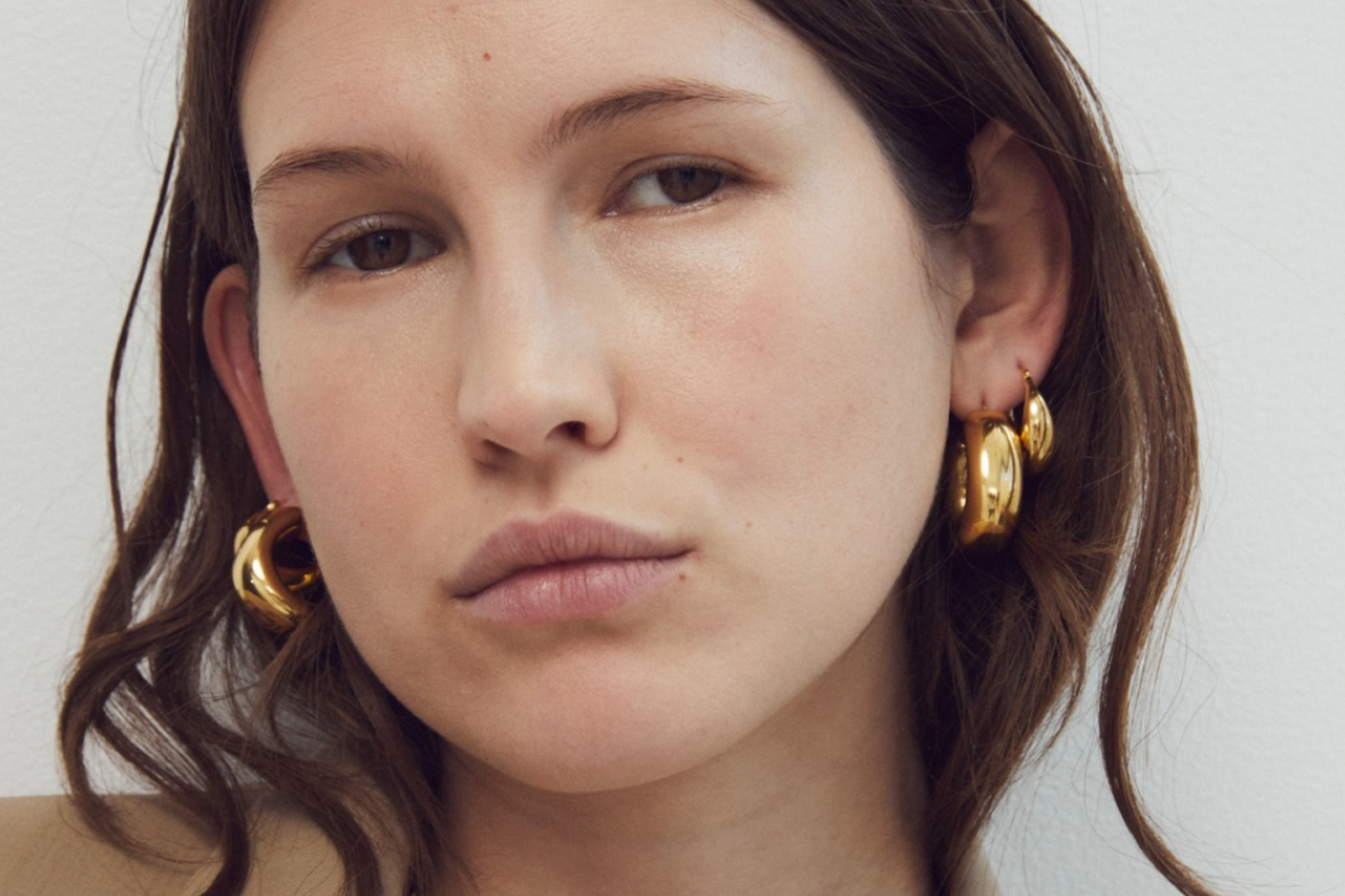 reliquia jewellery big gold hoop earrings