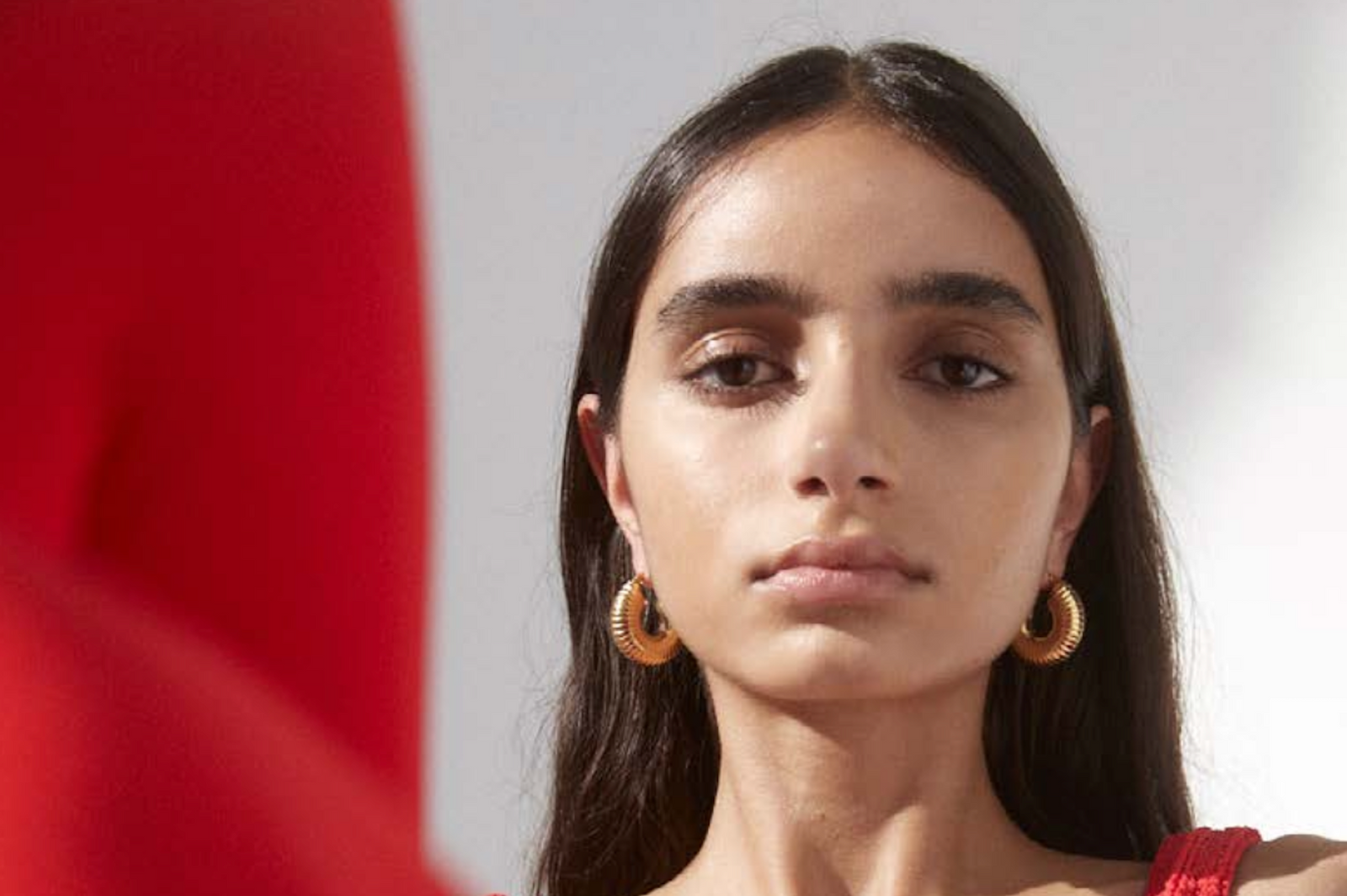 reliquia jewellery wanda gold hoop earrings