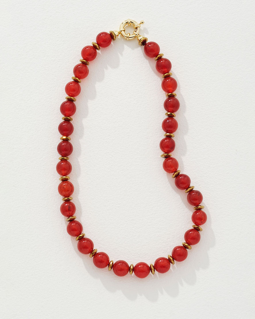 Tuscany Necklace in Red