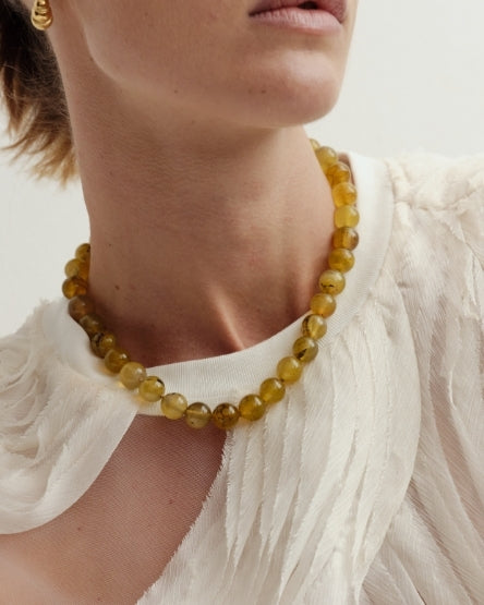 Tuscany Necklace Chartreuse