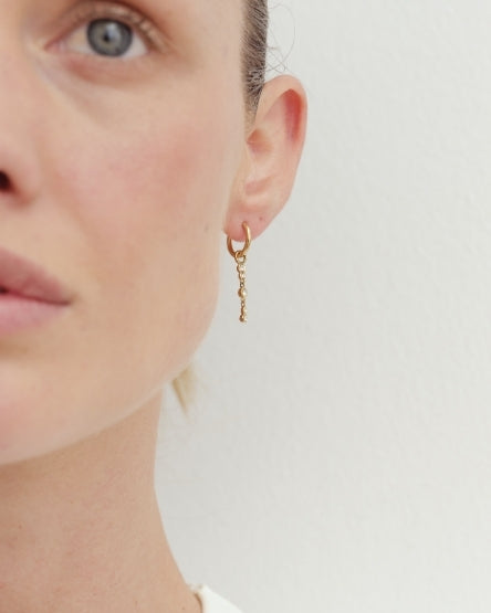 Lilibeth Earrings in Gold/Crystal