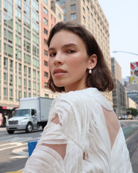 Gennie Pearl Earrings