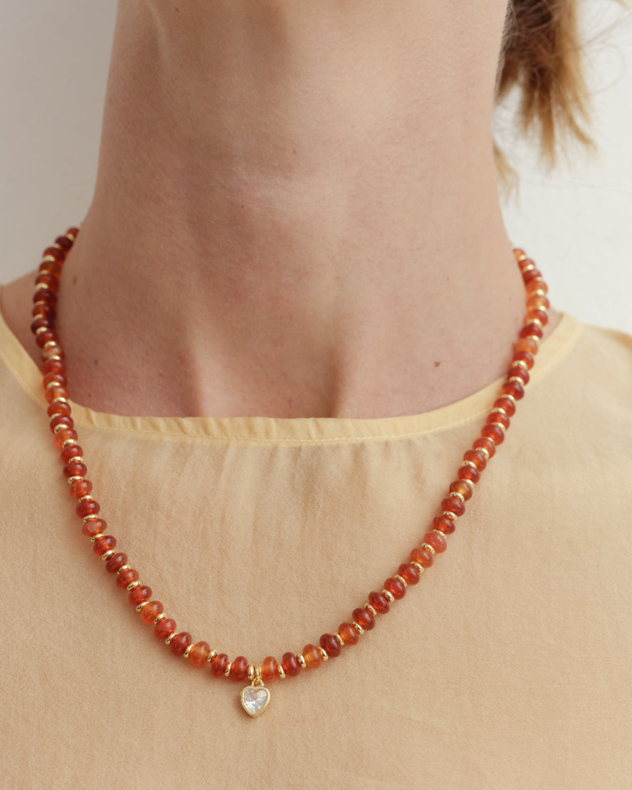 Luneth Necklace Red