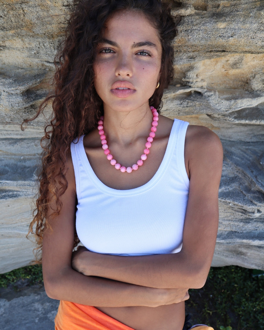 Tuscany Necklace Bubblegum