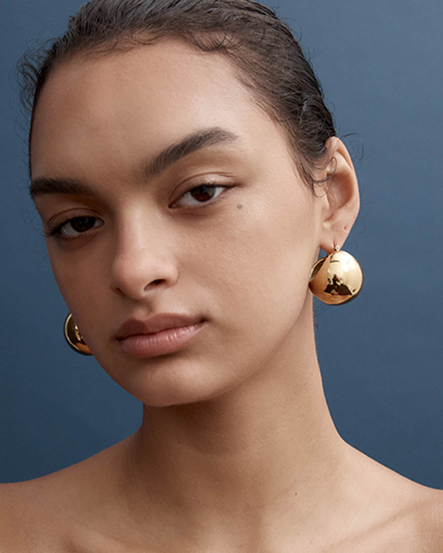 Autumn Earrings in Gold