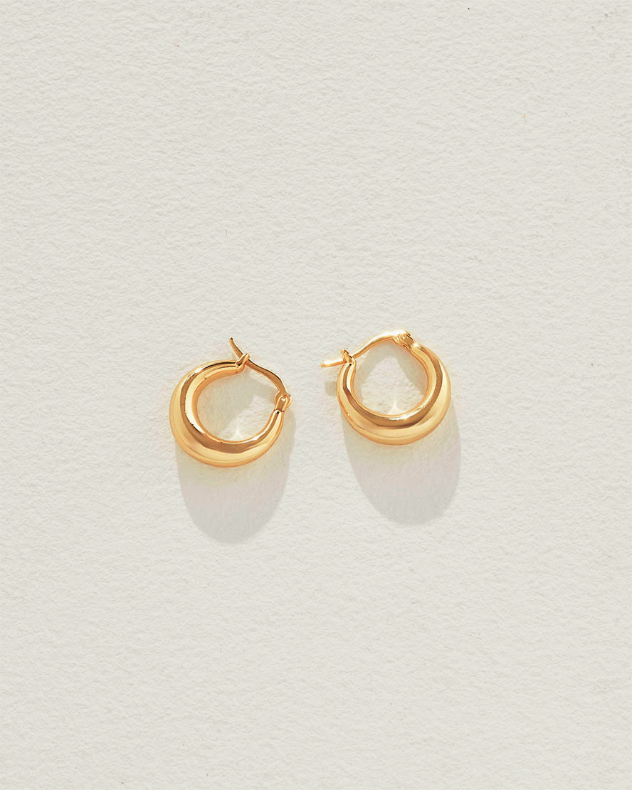 Baby Coralia Hoops Gold