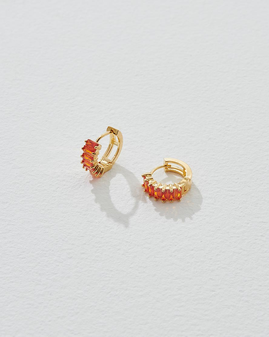 Birthstone Hoops