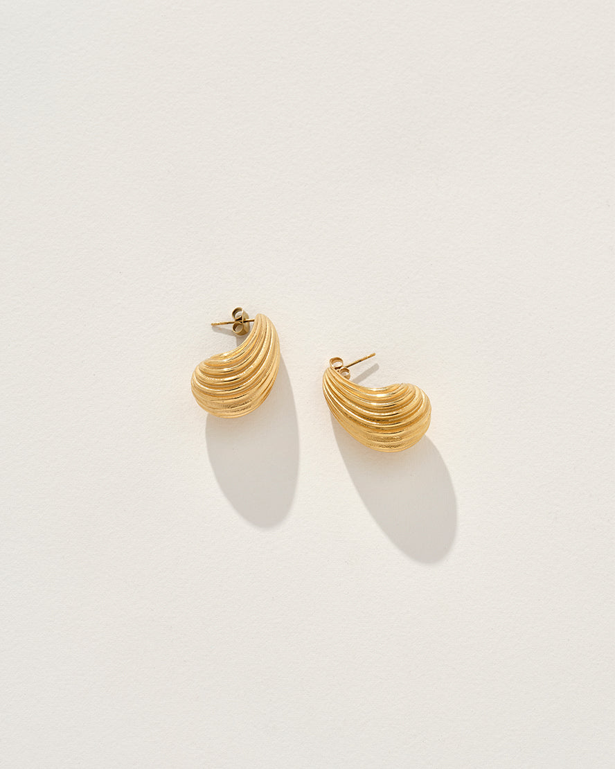 Colton Earrings in Gold