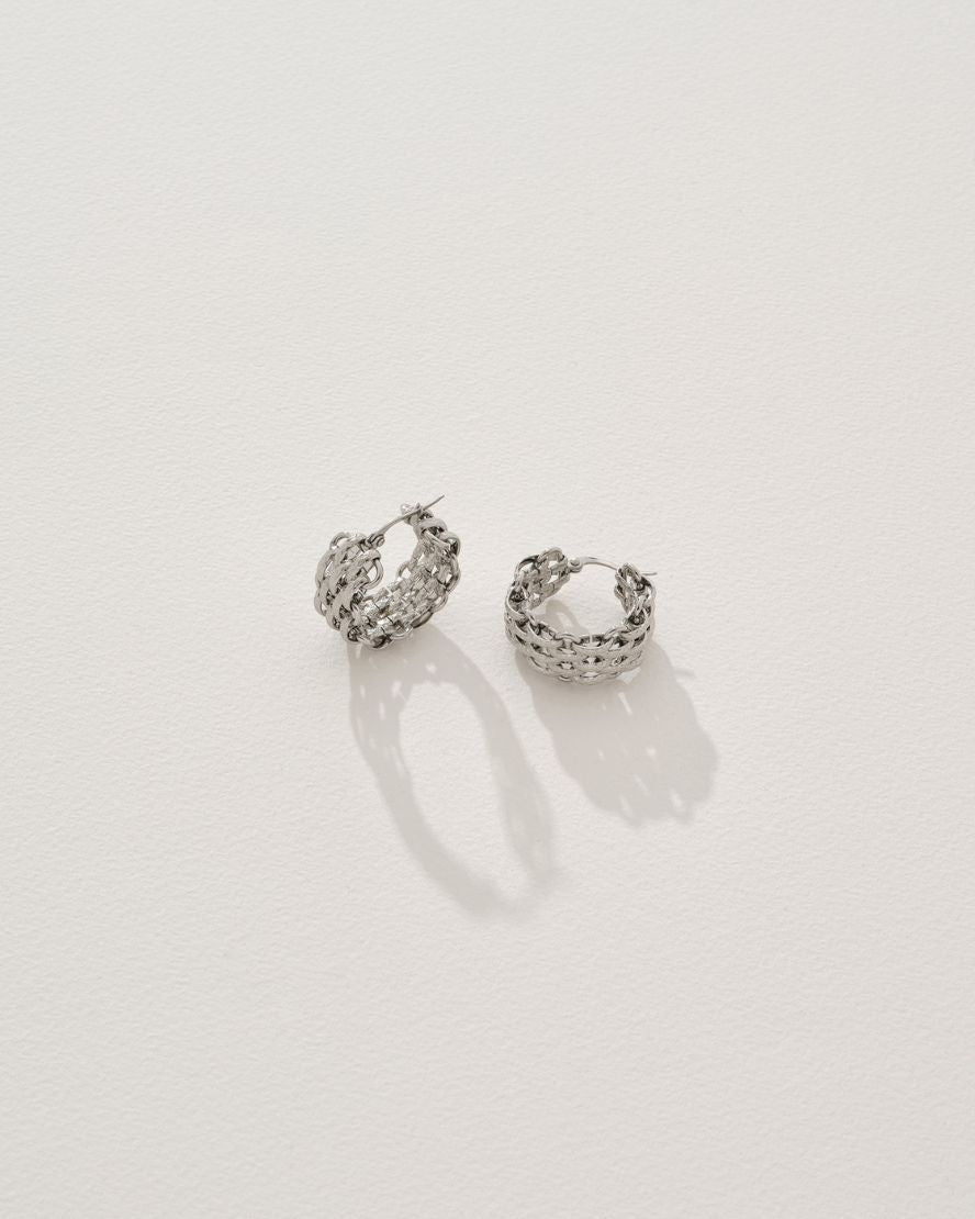 Danielle Earrings in Silver