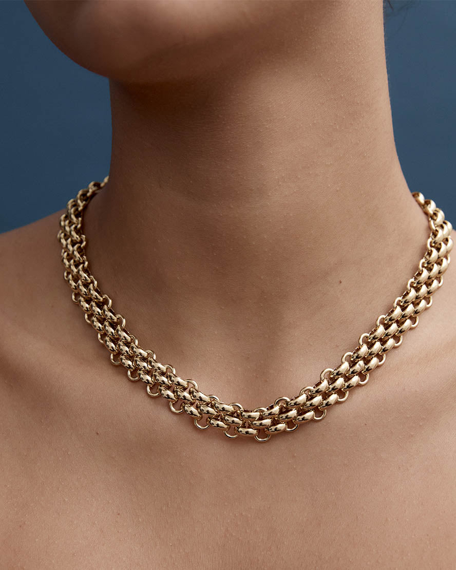 Danielle Necklace in Gold