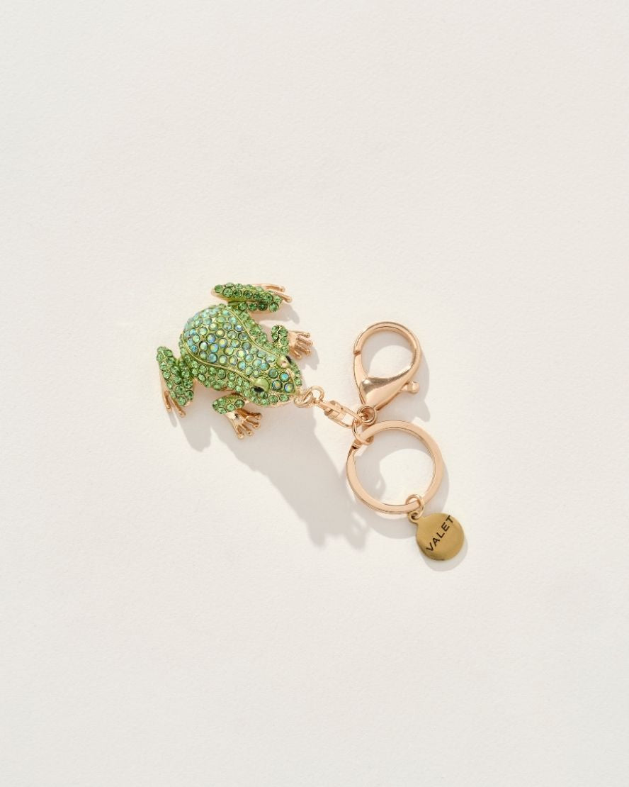 Frog Charm in Green