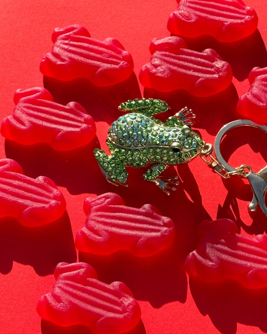 Frog Charm in Green