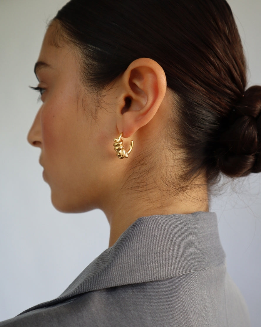 Gael Earrings in Gold