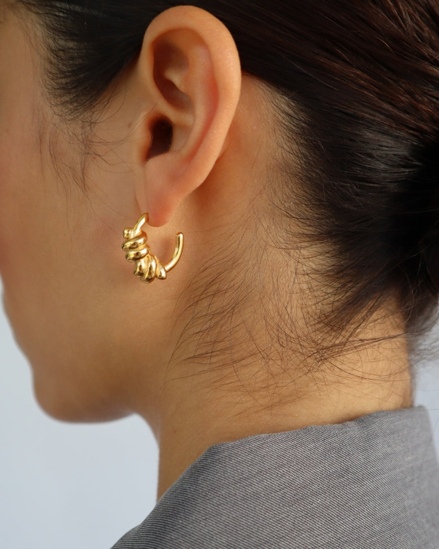 Gael Earrings in Gold