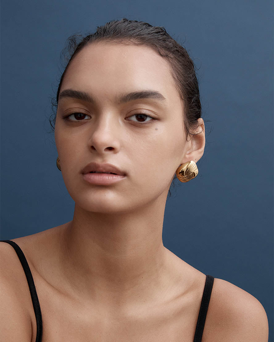 Gianna Earrings in Gold