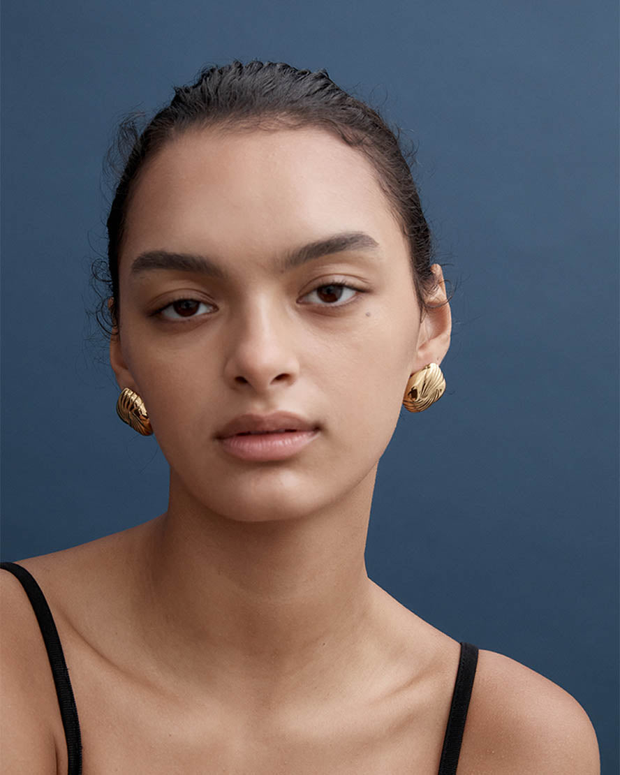 Gianna Earrings in Gold