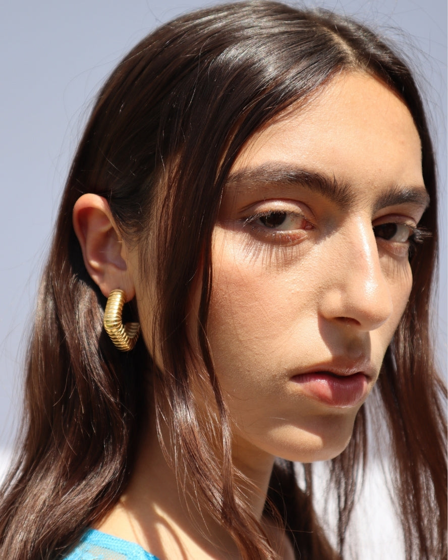 Gregory Earrings in Gold