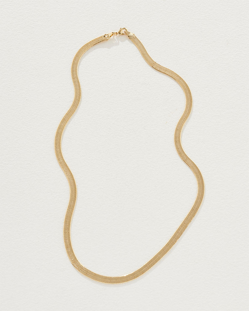 【RELLERY】Snake Chainネックレス HalleyNecklaceGold_1024x1024.