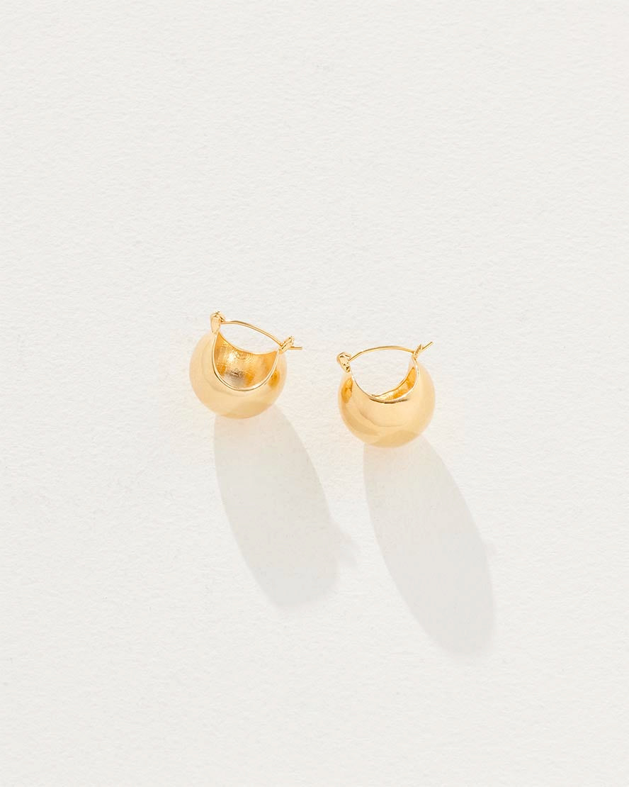 Haven Earrings in Gold
