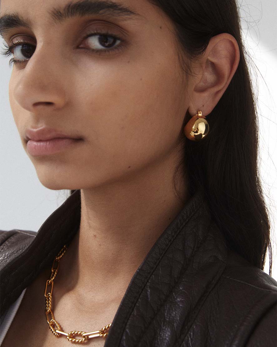 Haven Earrings in Gold