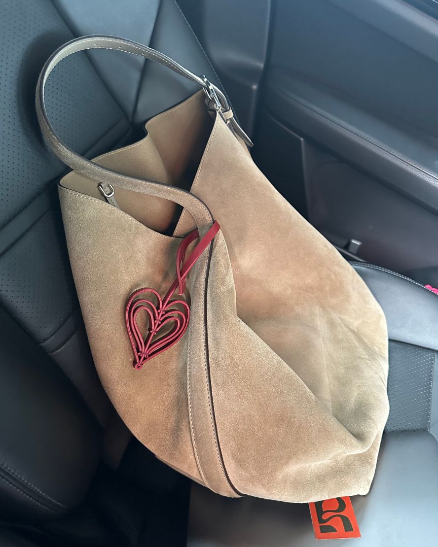 Heart Leather Charm