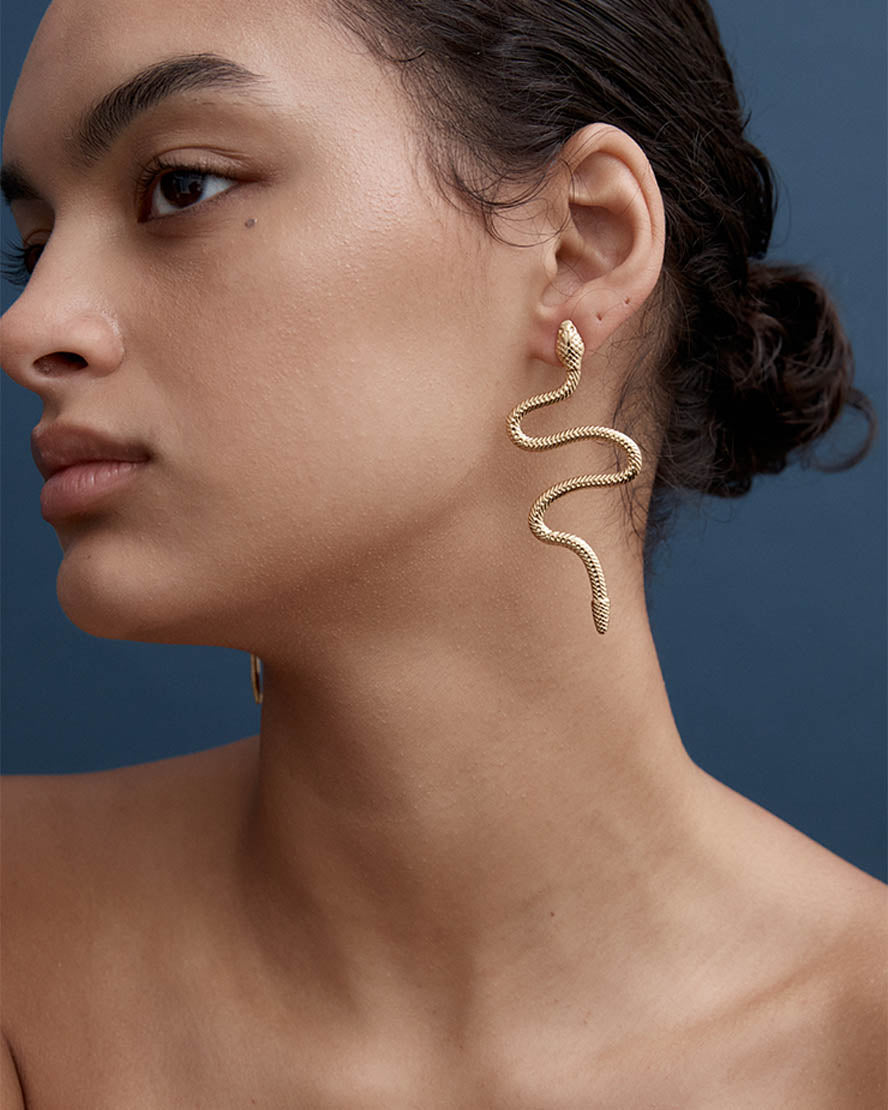 Hudson Earrings in Gold