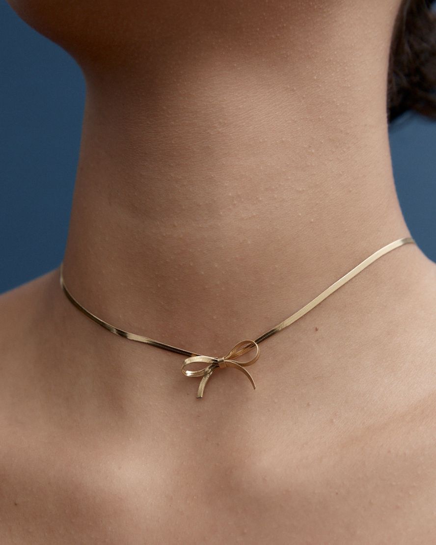 Kayla Necklace in Gold