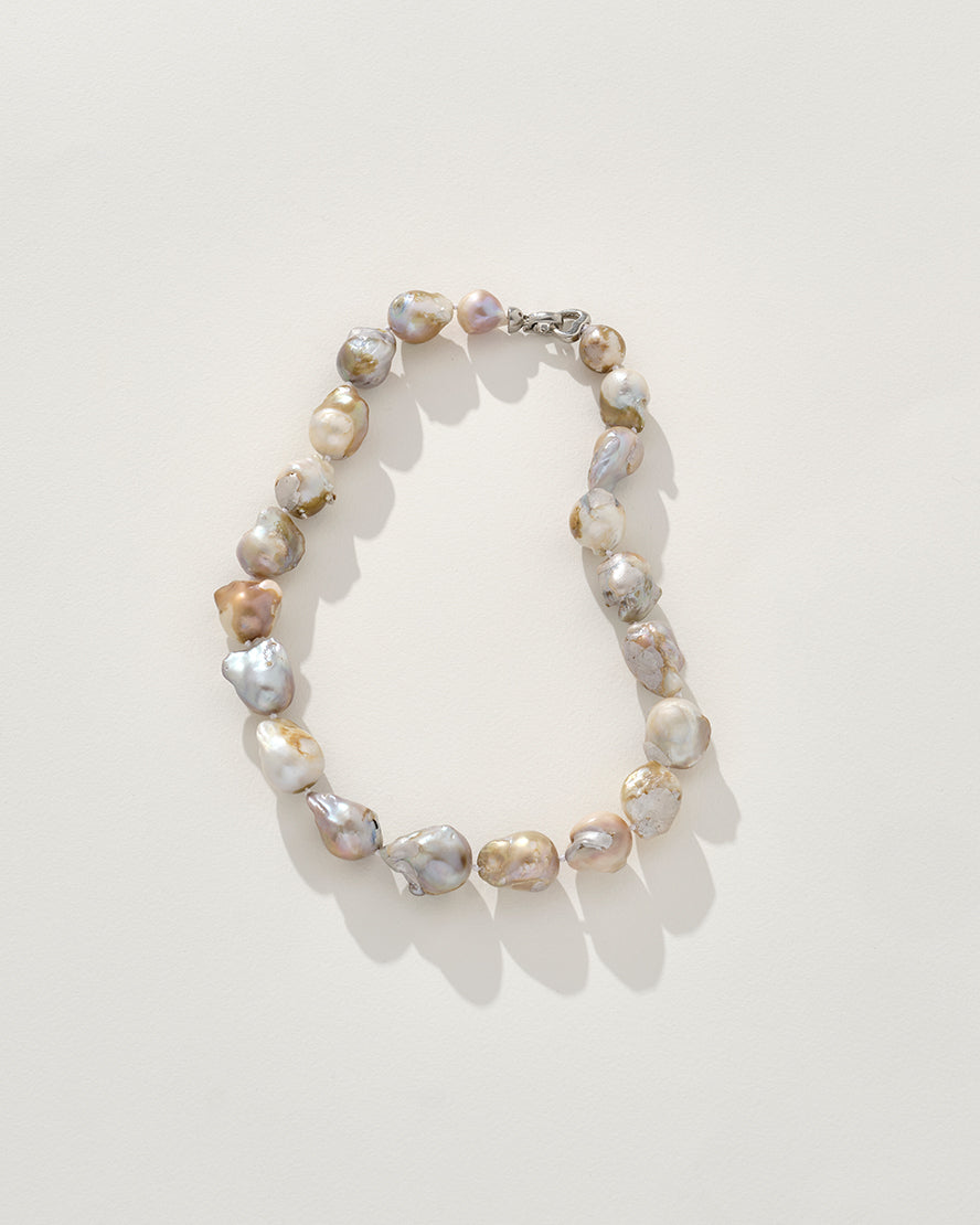 Keshi Strand Pearl Necklace