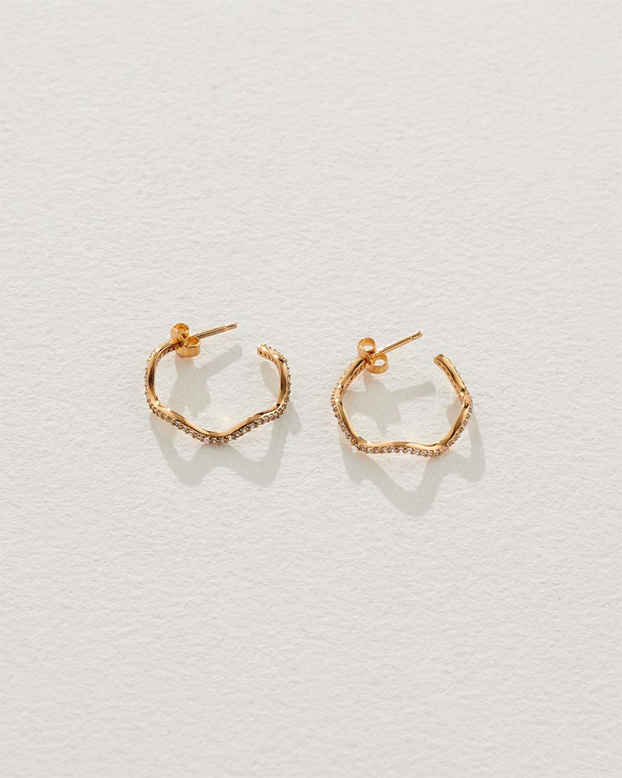 Kora Earrings in Gold