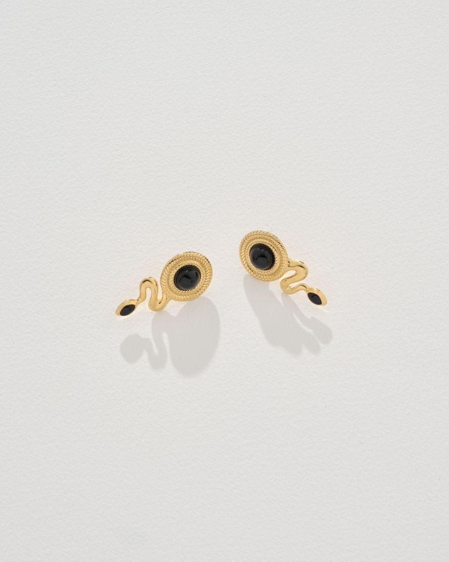 Leonardo Earrings in Gold