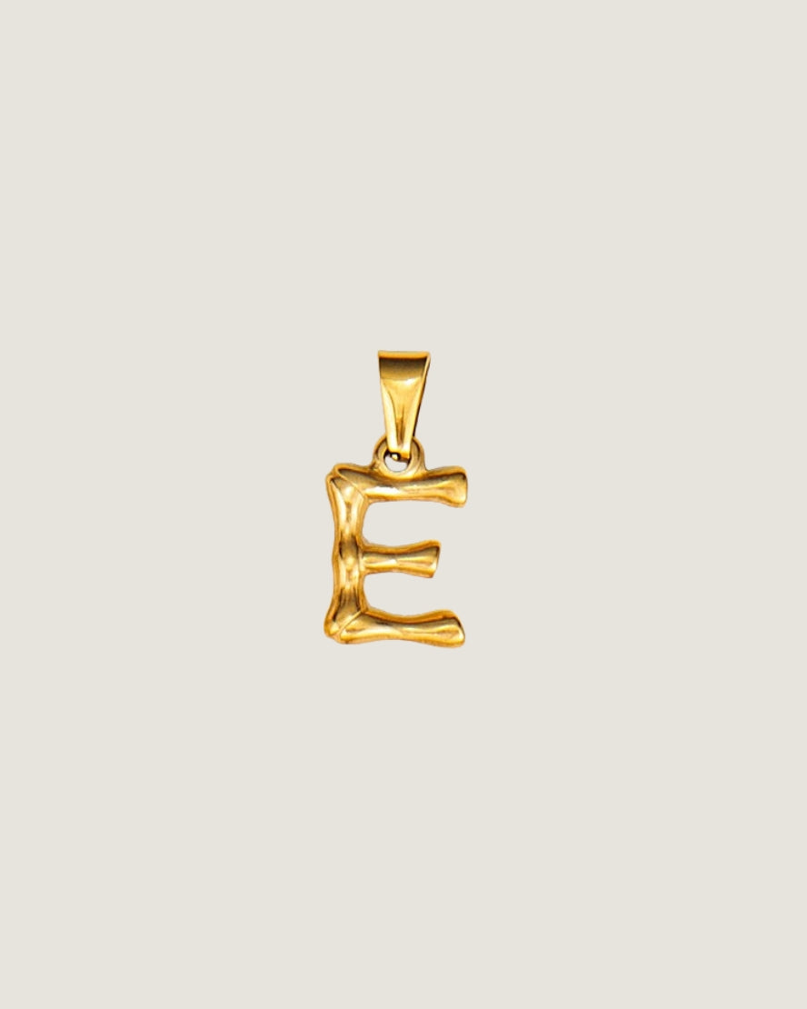 Initial Gold Charm