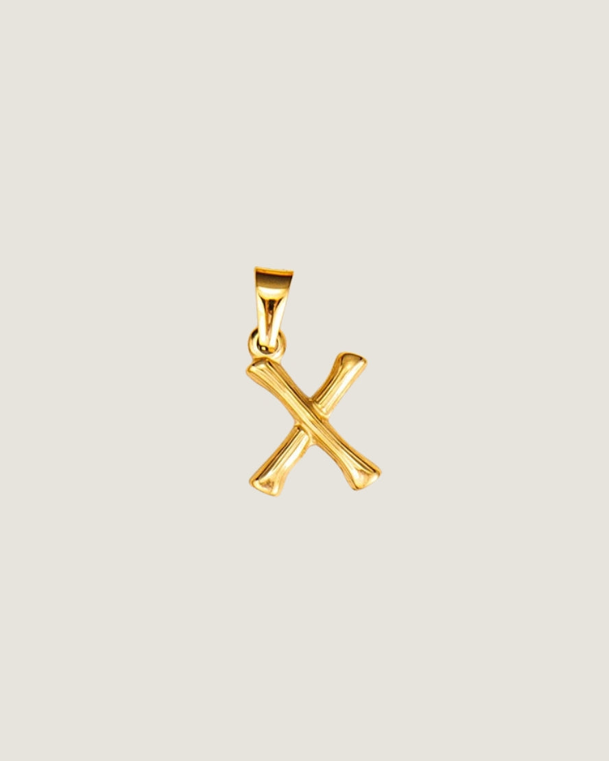 Initial Gold Charm