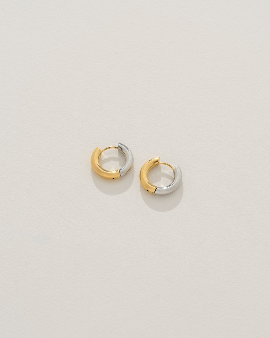 Maris Hoops in Gold &amp; Silver