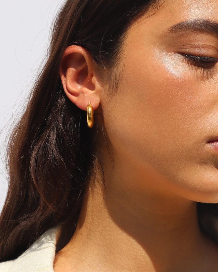 Mateo Earrings in Gold