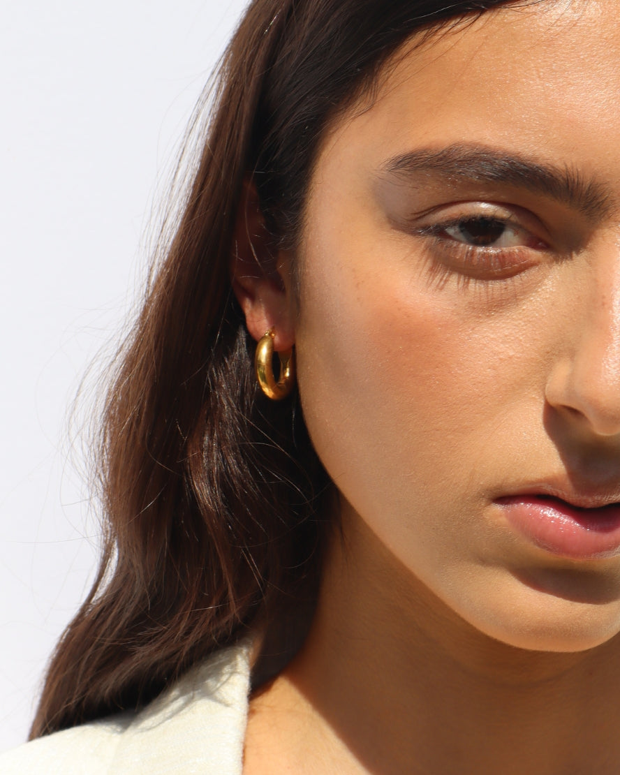 Mateo Earrings in Gold