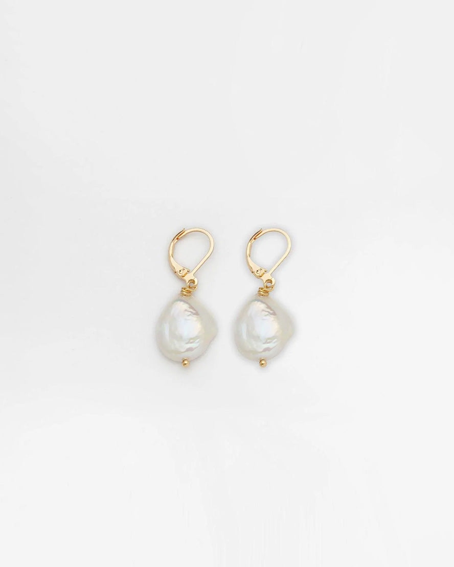 Mini Keshi Pearl Earrings