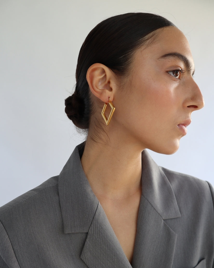 Patrick Earrings in Gold