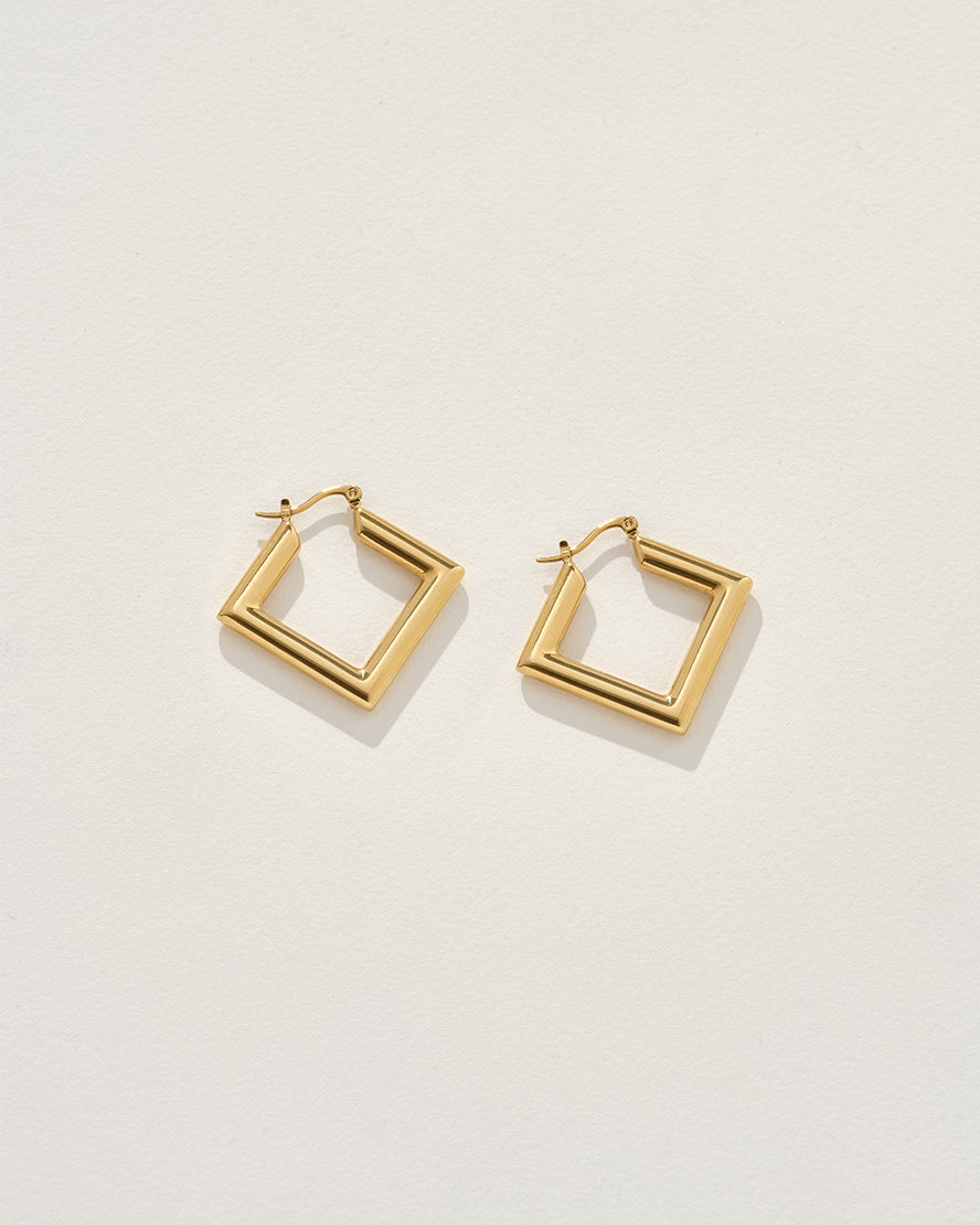 Patrick Earrings in Gold