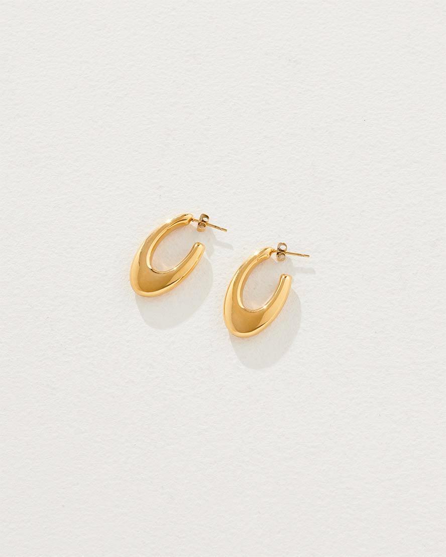 Rayna Earrings in Gold