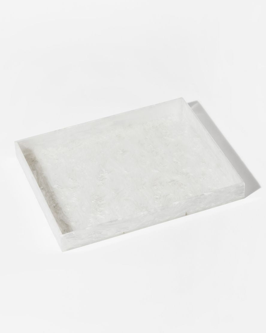 Rectangle Tray White