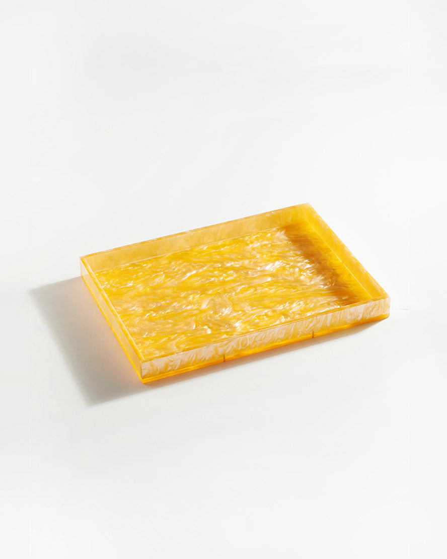 Rectangle Tray in Yellow